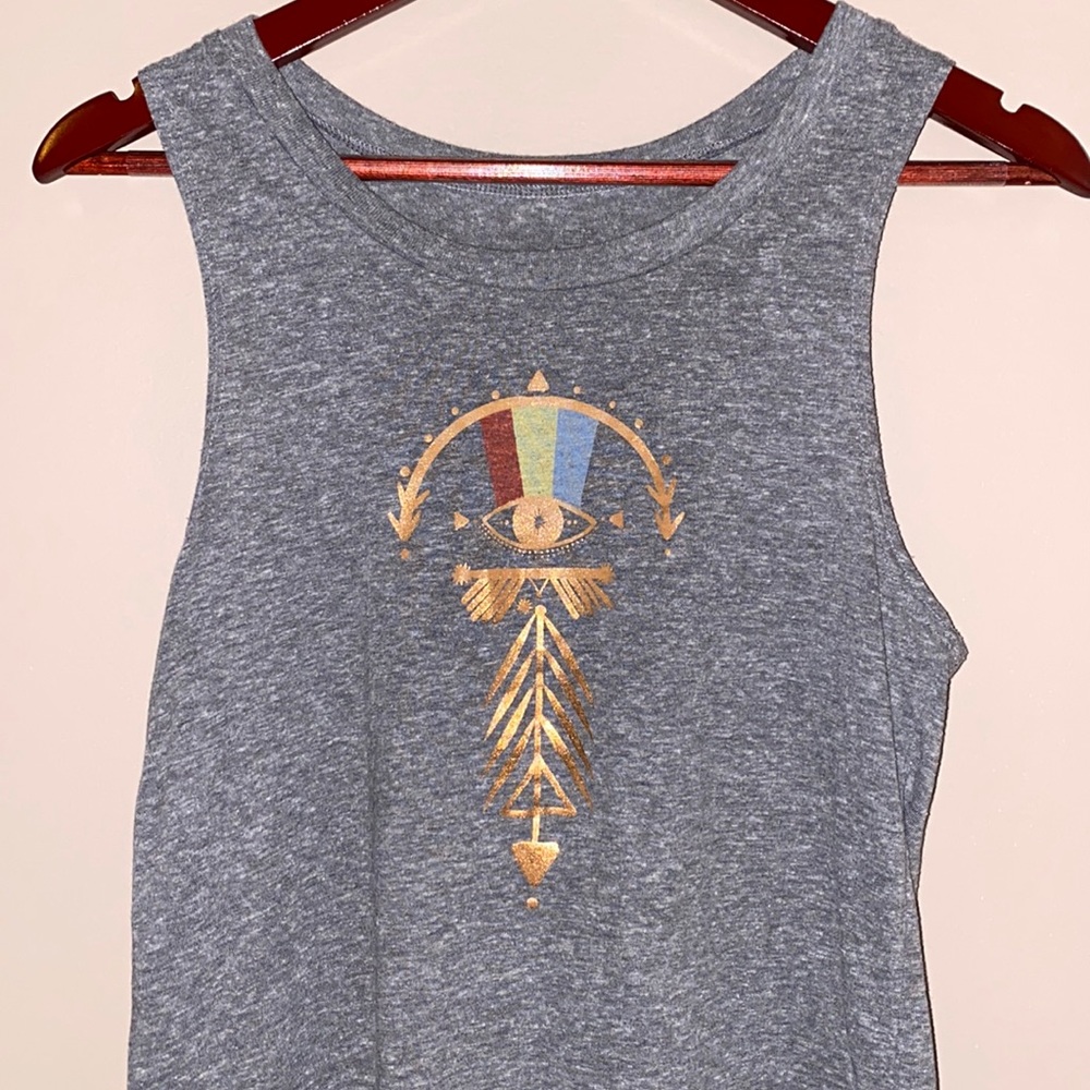 Onzie Cotton Nama Graphic Tank Lucky Eye